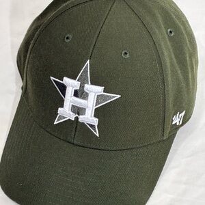 Green Houston Astros ball cap by 47 Brand genuine merchandise NWOT
